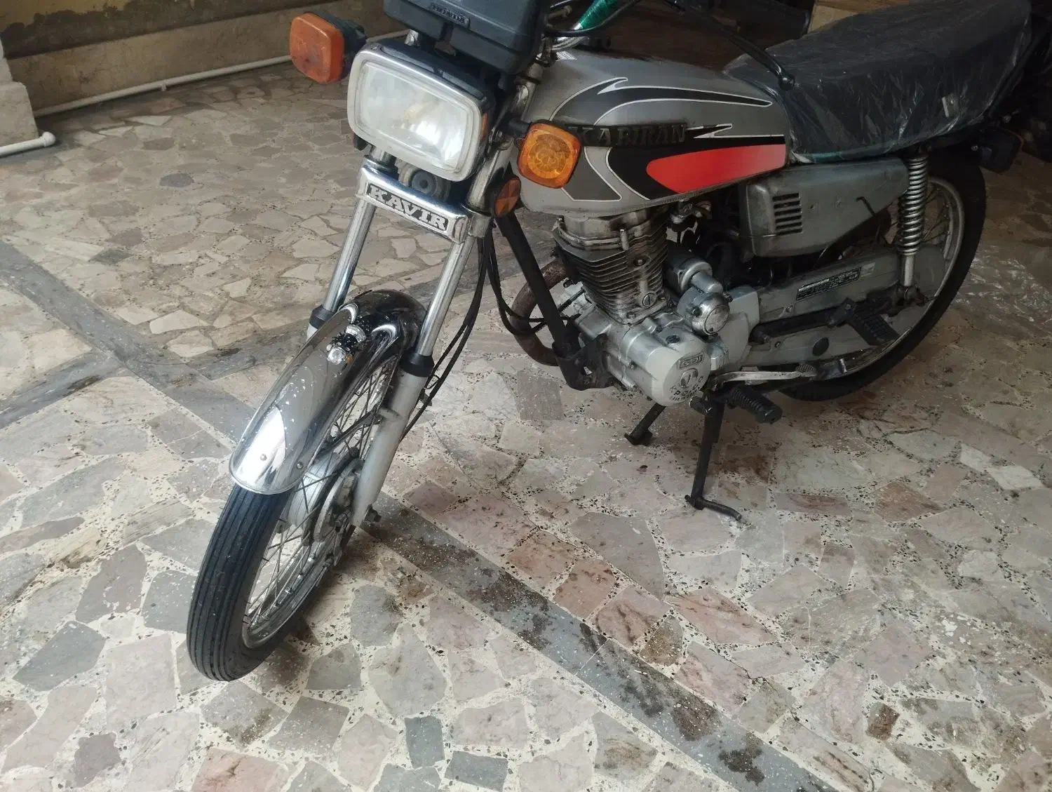 متور هندا 125کبیر|موتورسیکلت|رشت, پاره بیجار|دیوار