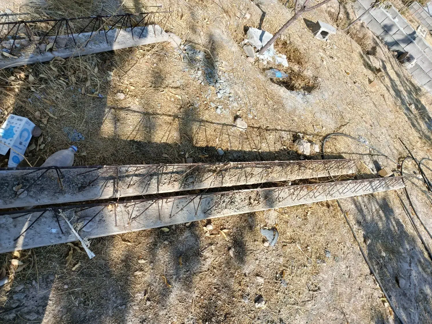 تیرچه|مصالح و تجهیزات ساختمان|سیاخ دارنگون, |دیوار