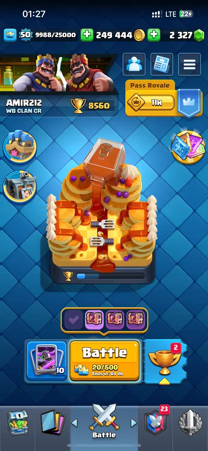 اکانت کلش رویال|کنسول، بازی ویدئویی و آنلاین|کرج, کوی کارمندان شمالی|دیوار