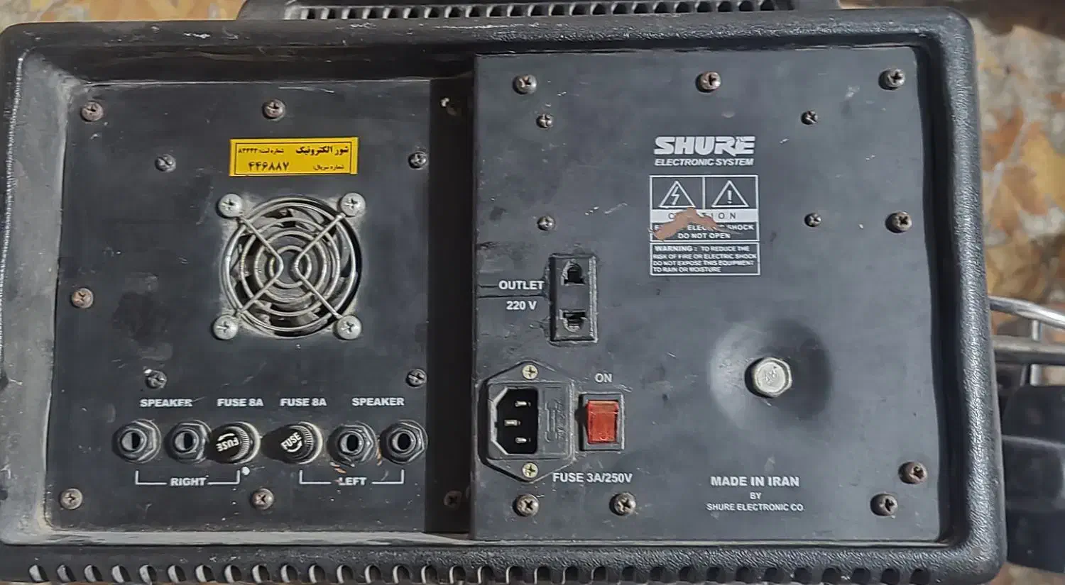 آمپلی فایر شور.۴کانال سالم.باaux ماژول بلوتوث زدم|سیستم صوتی خانگی|کاشان, دشت لتحر|دیوار