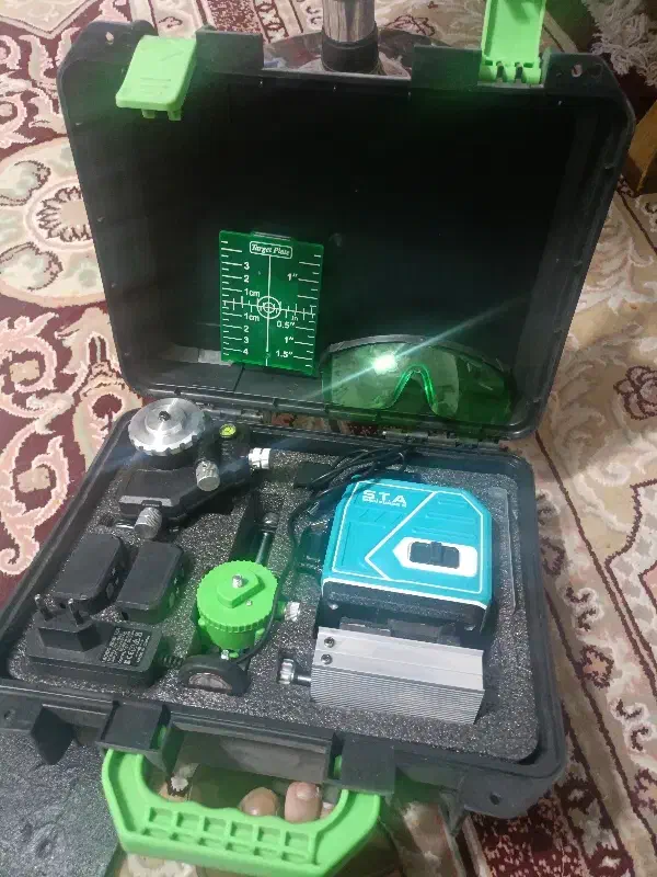 تراز لیزری ۴ بعدی نور سبز مدل 4D-J|ابزارآلات|مشگین شهر, |دیوار