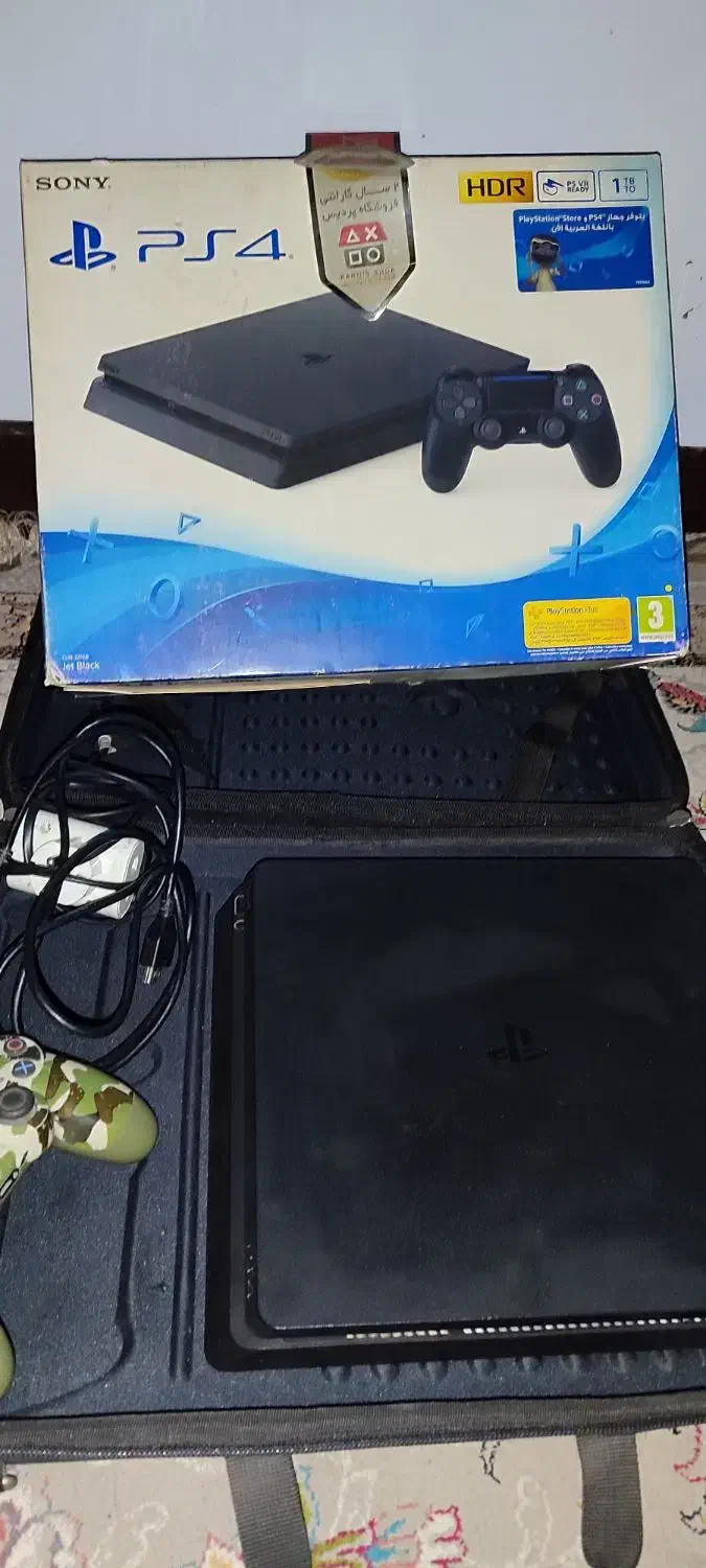 ps4 1tb slim|کنسول، بازی ویدئویی و آنلاین|اهواز, کیانشهر|دیوار