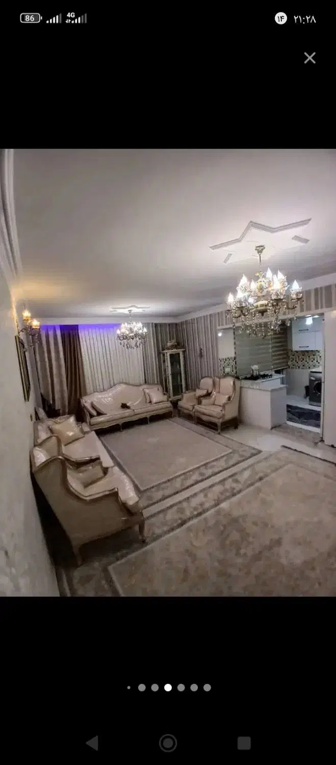 یک دستگاه واحد آپارتمان دو خوابه ۷۵ متری