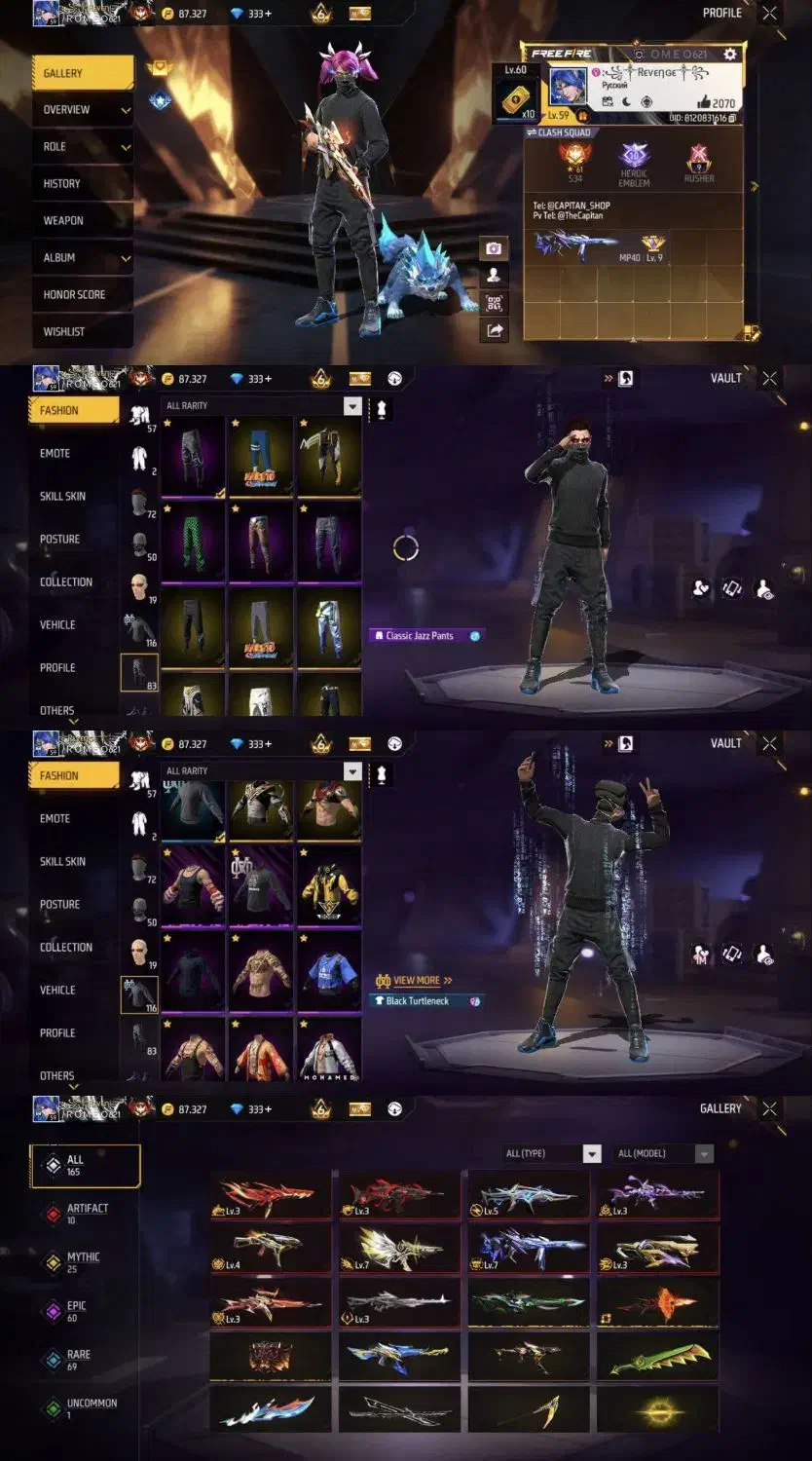 آکانت فری فایر|کنسول، بازی ویدئویی و آنلاین|علیآباد کتول, |دیوار