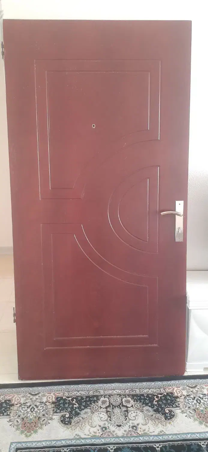 درب ورودی آپارتمان|مصالح و تجهیزات ساختمان|فولادشهر, B8|دیوار