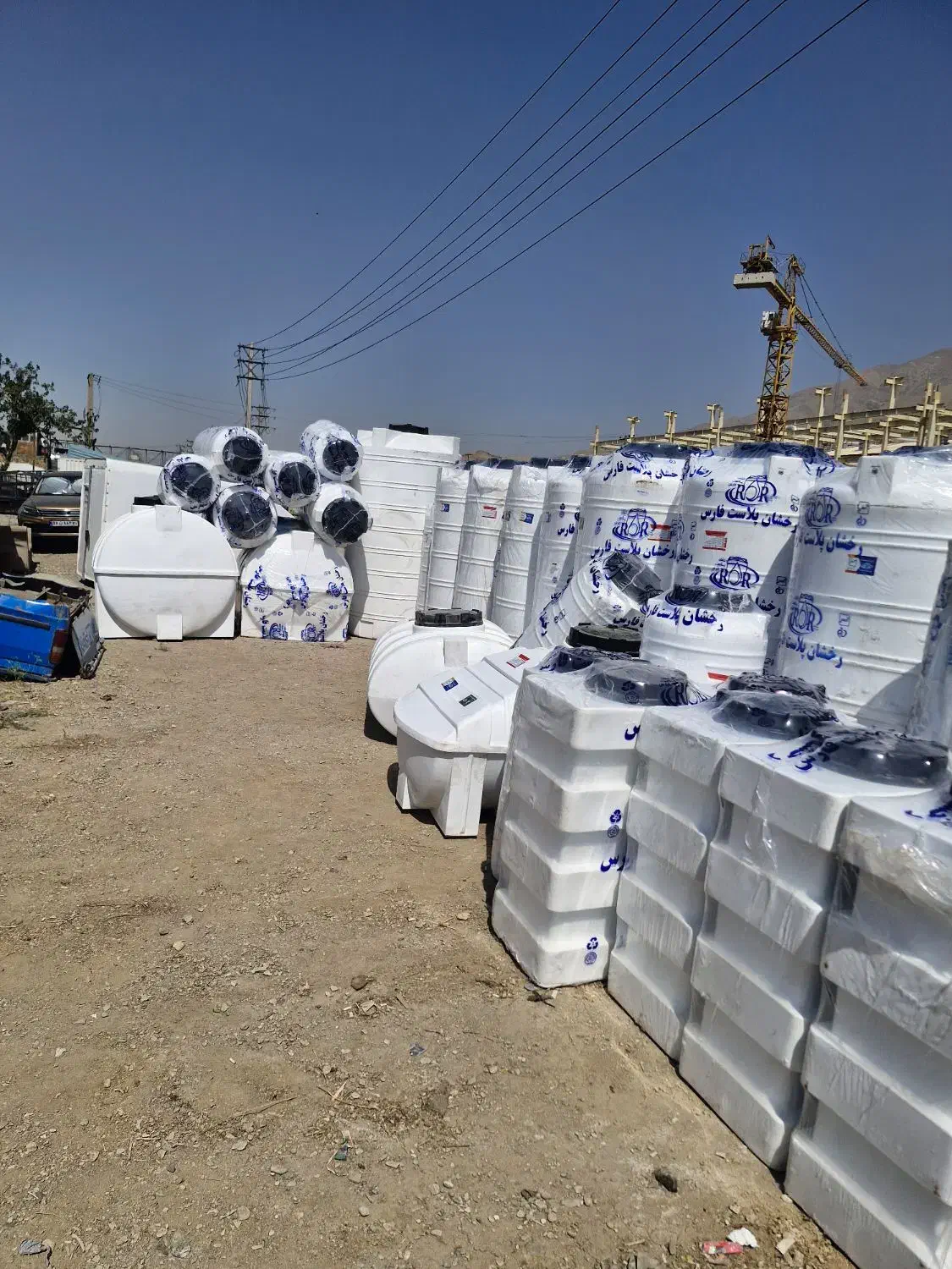 تانکر مخزن پلاستیکی|مصالح و تجهیزات ساختمان|قدس, شهر‌قدس|دیوار