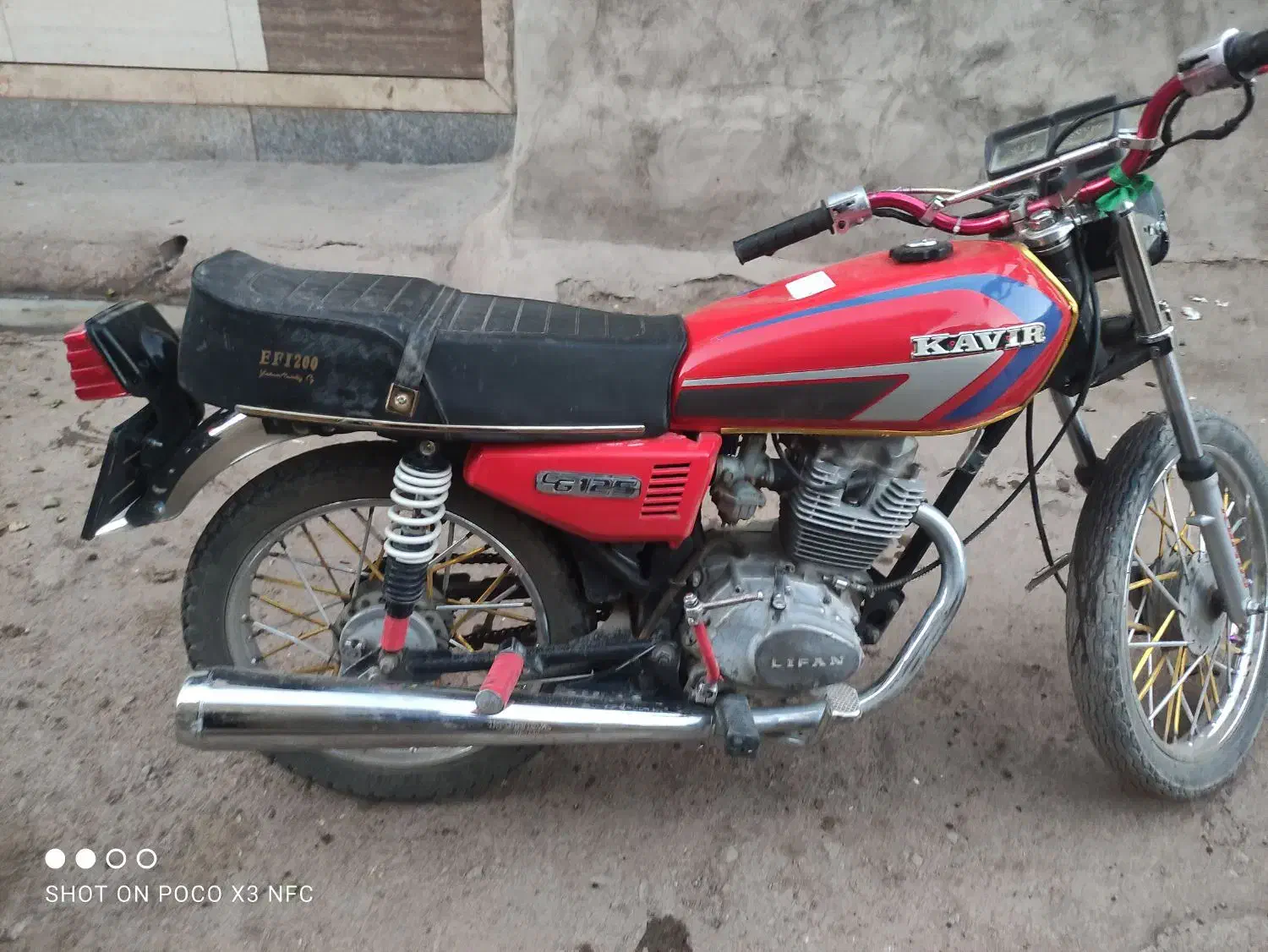 200|موتورسیکلت|میانه, |دیوار