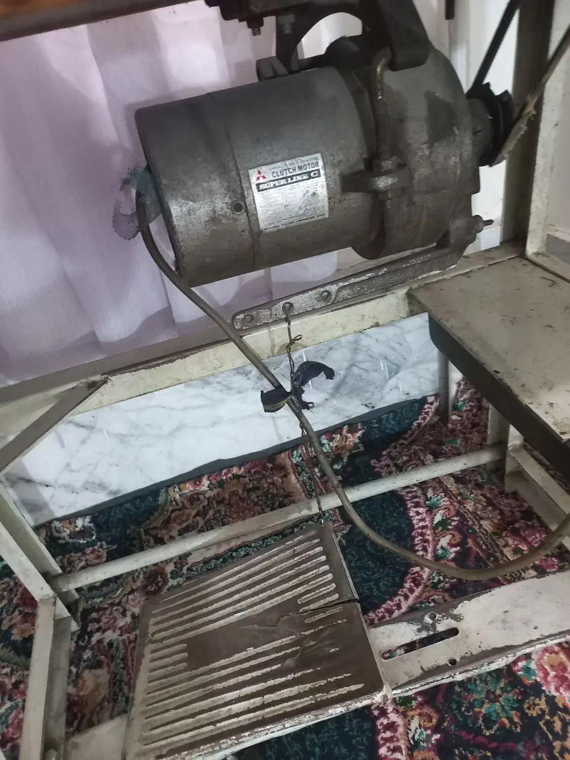 زیگزال ۳ نخ یاماتا|چرخ خیاطی و ریسندگی|بهارستان, |دیوار