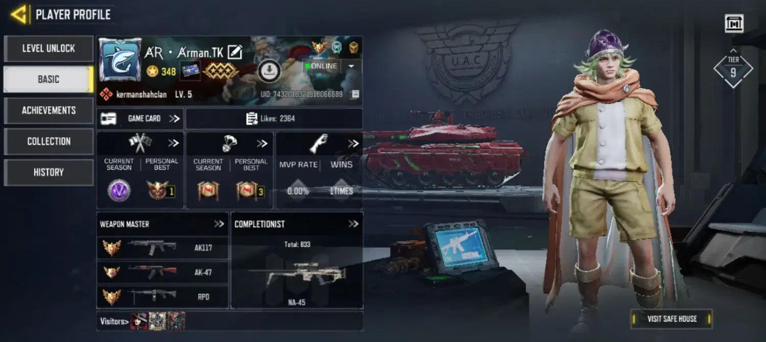 اکانت کالاف|کنسول، بازی ویدئویی و آنلاین|تایباد, |دیوار