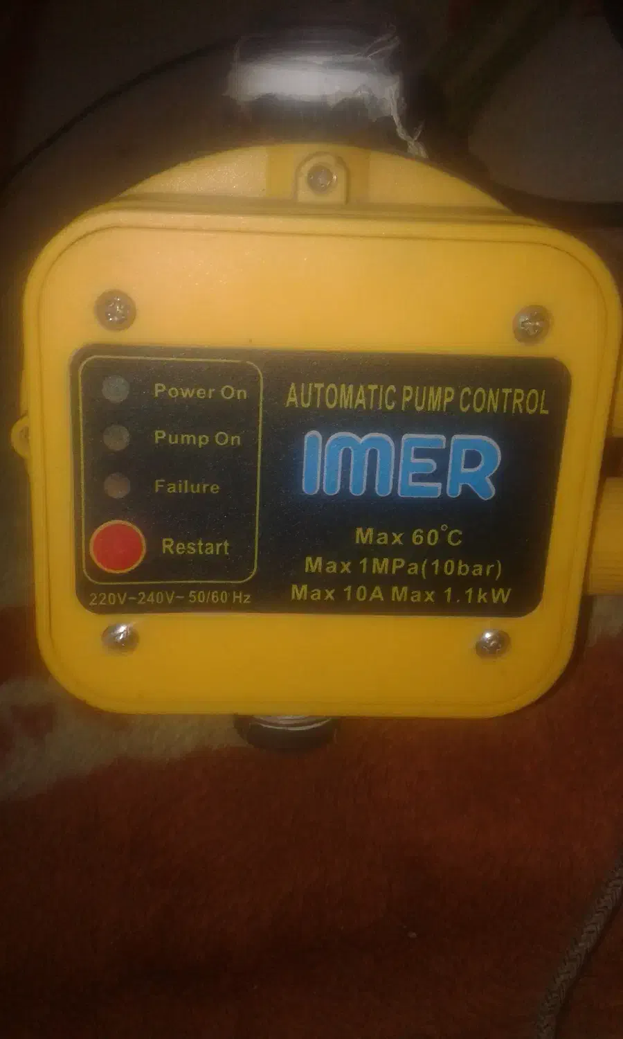 مخزن واتوماتیک پمپ اب|آبگرمکن، پکیج، شوفاژ|اصفهان, طامه|دیوار