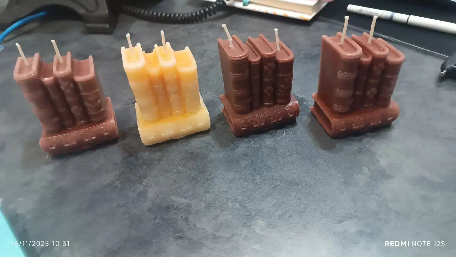 ساخت انواع شمع های دستساز و فانتزی|صنایع دستی و سایر لوازم تزئینی|فردیس, شهرک شهید حسینی|دیوار