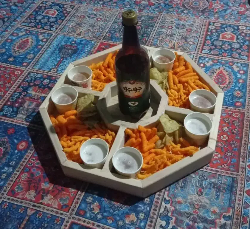 سینی سرو نوشیدنی ای وود|ظروف سرو و پذیرایی|شیراز, شهرک مهدی‌آباد|دیوار