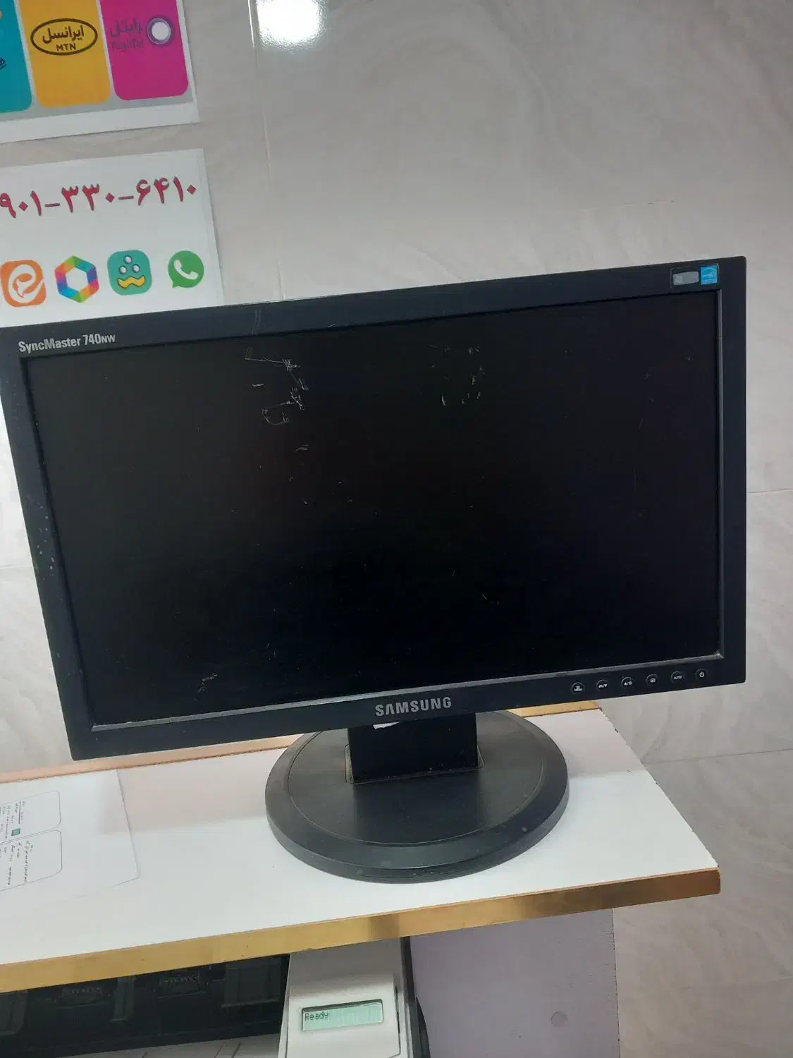 مانیتور۱۷اینچ سالم|قطعات و لوازم جانبی رایانه|پاکدشت, خاتون آباد|دیوار