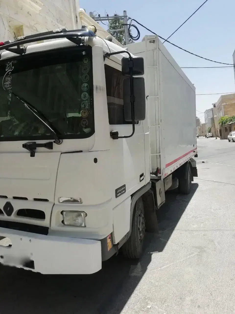 یکدستگاه کامیون بادسان ینخچالی 8تن مدل 80|خودرو سنگین|گلپایگان, |دیوار