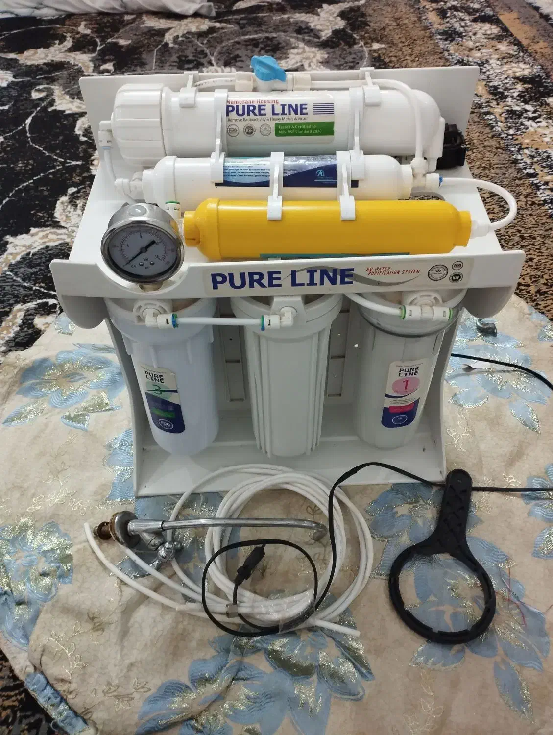 تسویه آب پیوری لاین|آب‌سردکن و تصفیه آب|بافق, |دیوار