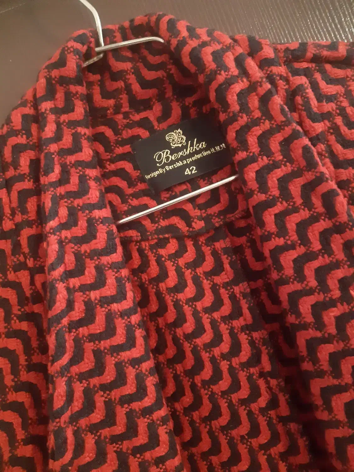 پالتوی قرمز یلدایی  نو|لباس|محمدیه-قزوین, |دیوار