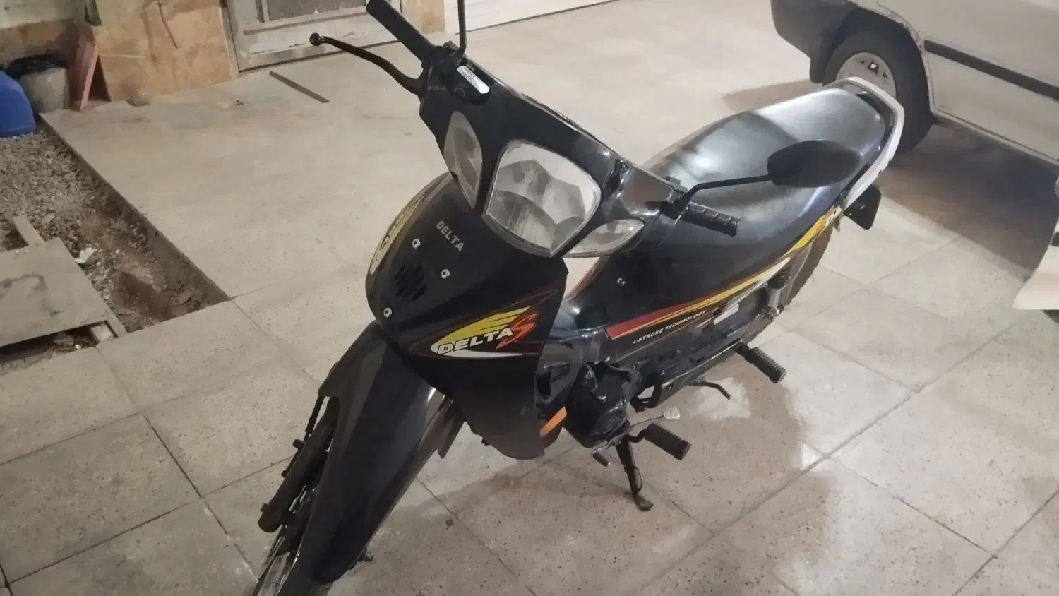 دلتا 125سی سی -مشکی|موتورسیکلت|بجنورد, |دیوار