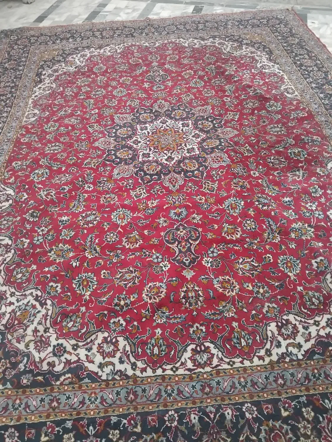 دو عدد فرش ۱۲ متری|فرش|مشهد, هفت تیر (نه دره)|دیوار