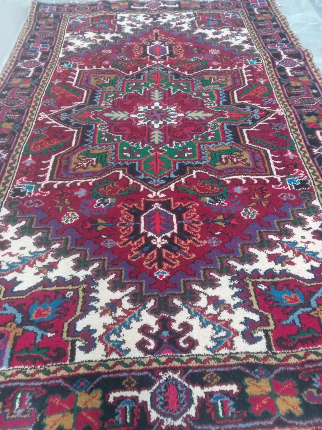 دو جفت فرش دستبافت شش متری نو|فرش|تبریز, |دیوار