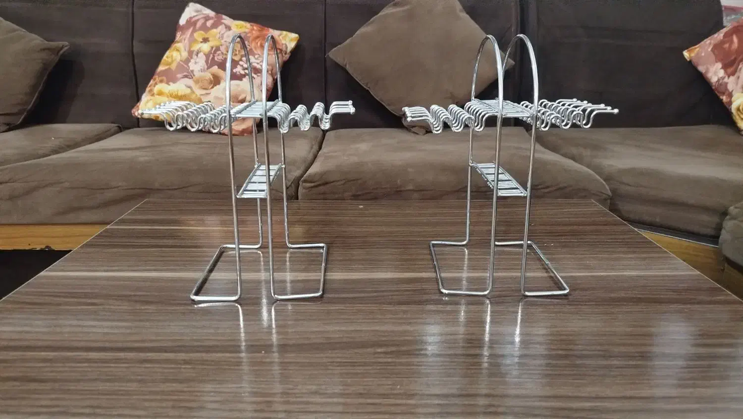 دوعددجاقاشقی استیل نونو|آب‌چکان و نظم‌دهنده ظروف|کرمانشاه, |دیوار