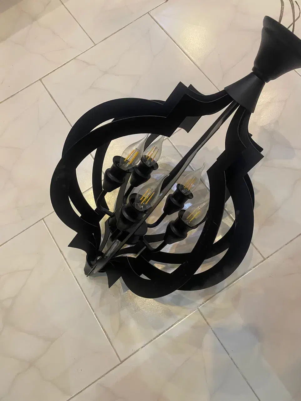 ۵ عدد لوستر مدرن همه باهم ۱۰|لوستر و چراغ آویز|پرند, فاز ۶|دیوار