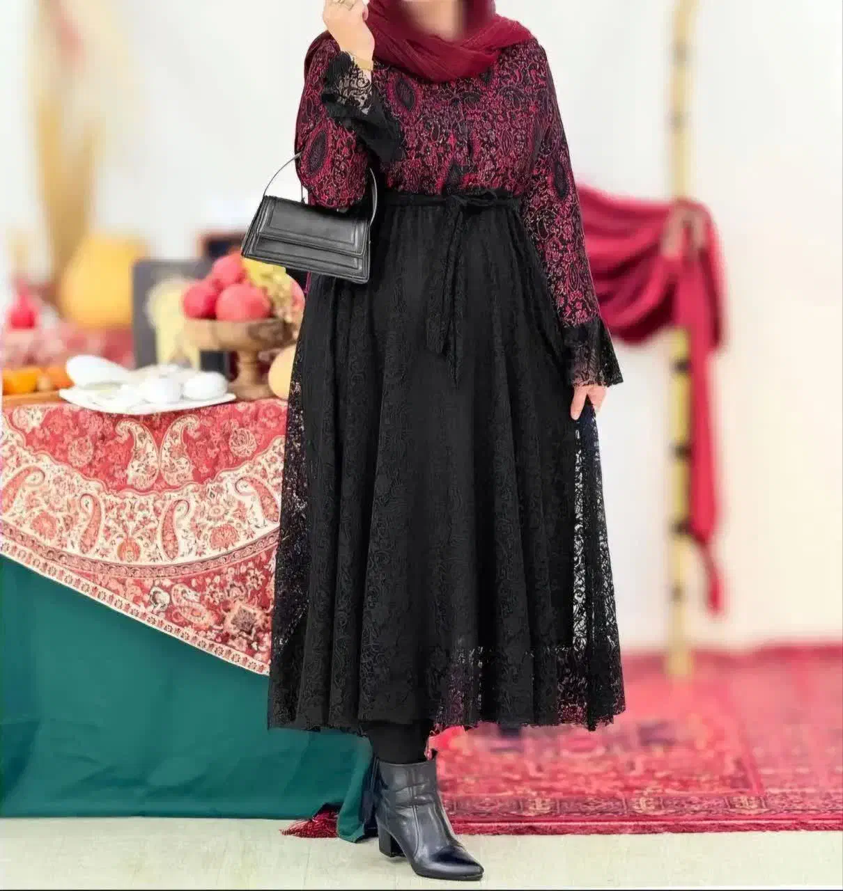 عبایی یلدایی|لباس|قزوین, |دیوار