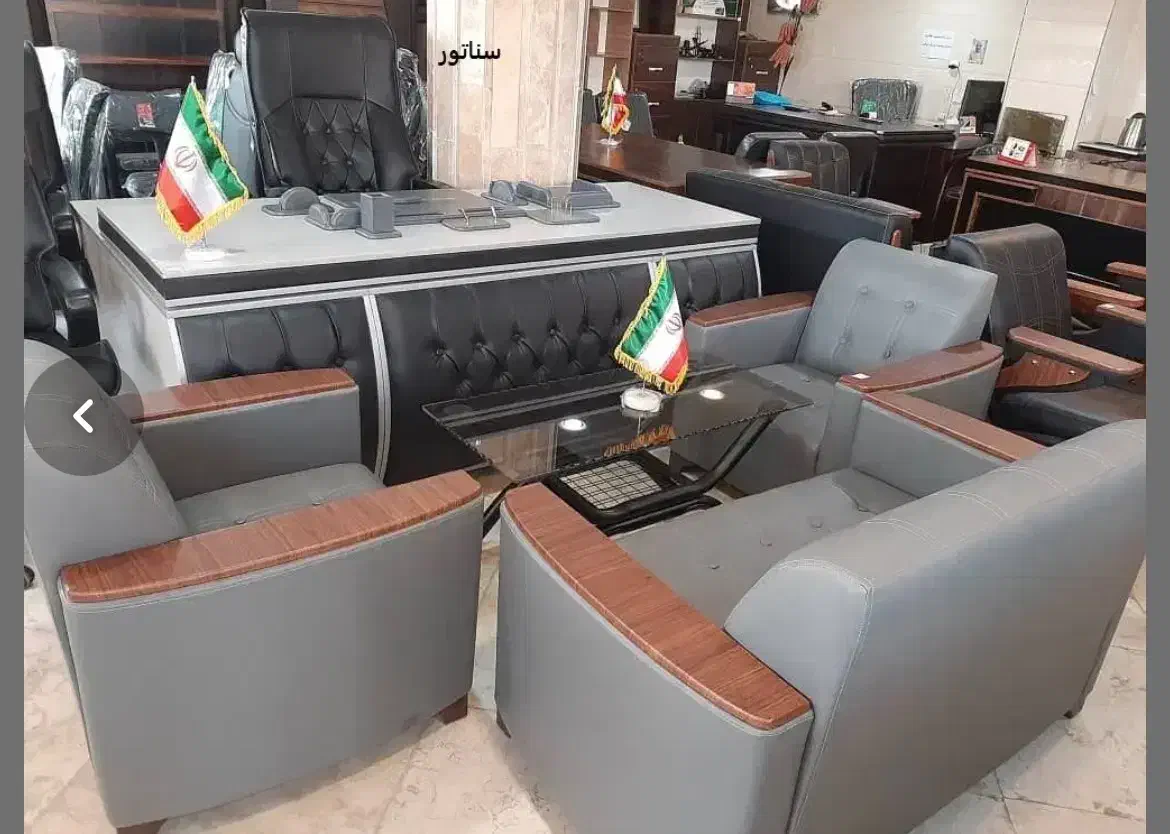 مبلمان اداری،میز جلو لمسه مدیریتو خط دار|دفتر کار|اصفهان, بابوکان جنوبی|دیوار