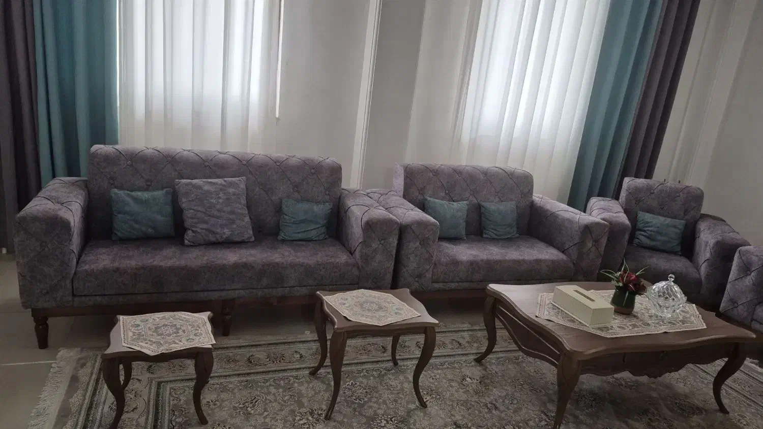 مبل|مبلمان خانگی و میز عسلی|فومن, |دیوار