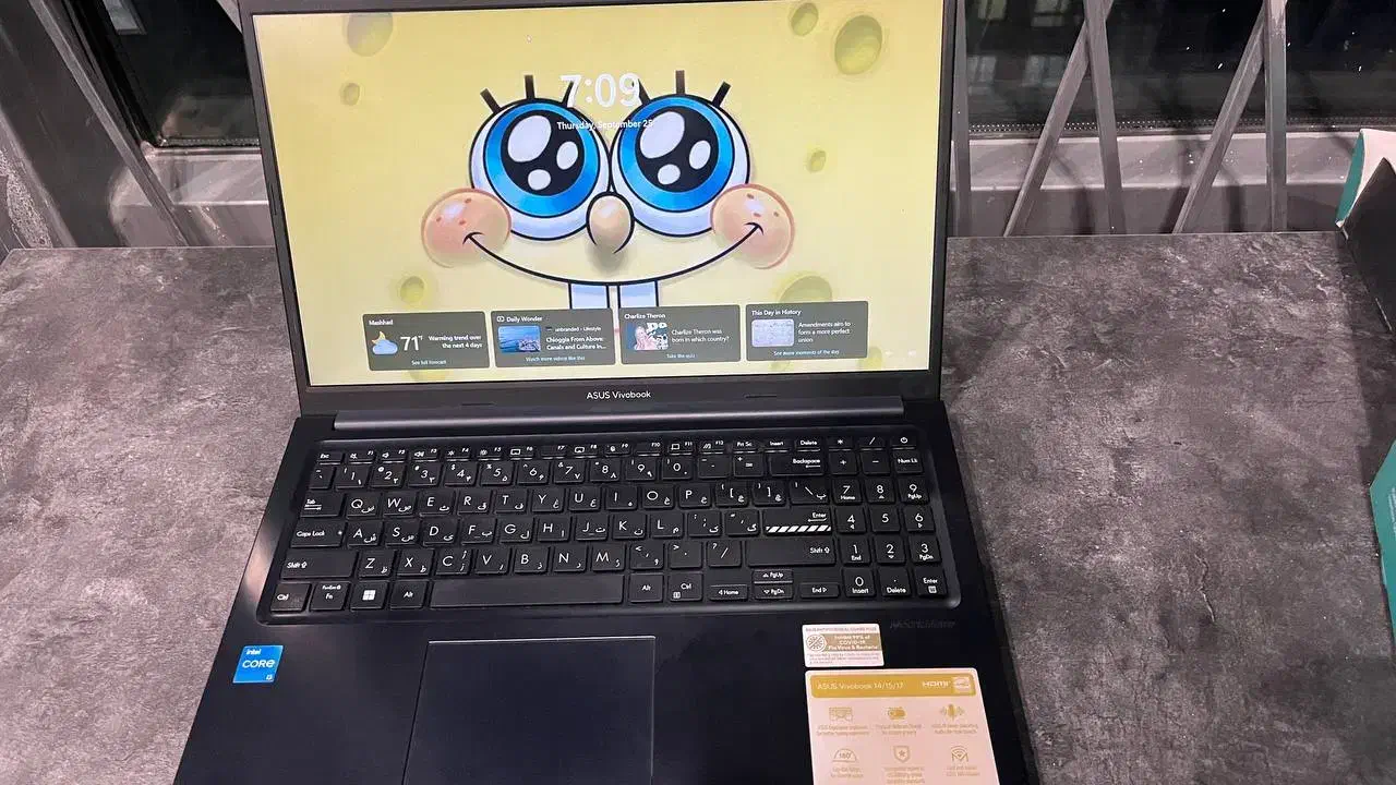 لپ تاپ ایسوس  15.6 اینچ vivobook|رایانه همراه|مشهد, آزادشهر|دیوار
