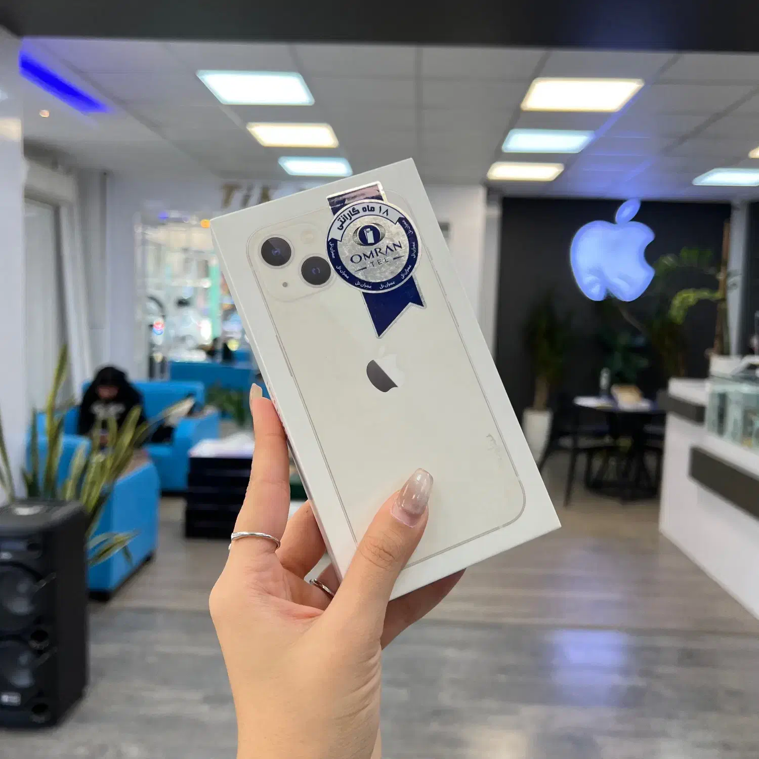 آیفون۱۳نرمال سفید بی خط و خش|موبایل|گرگان, |دیوار