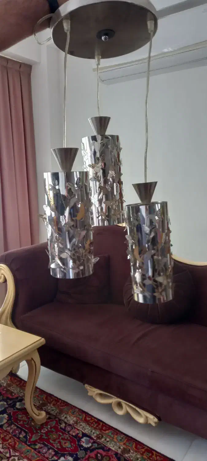 یک عدد لوستر پروانه|لوستر و چراغ آویز|تبریز, |دیوار