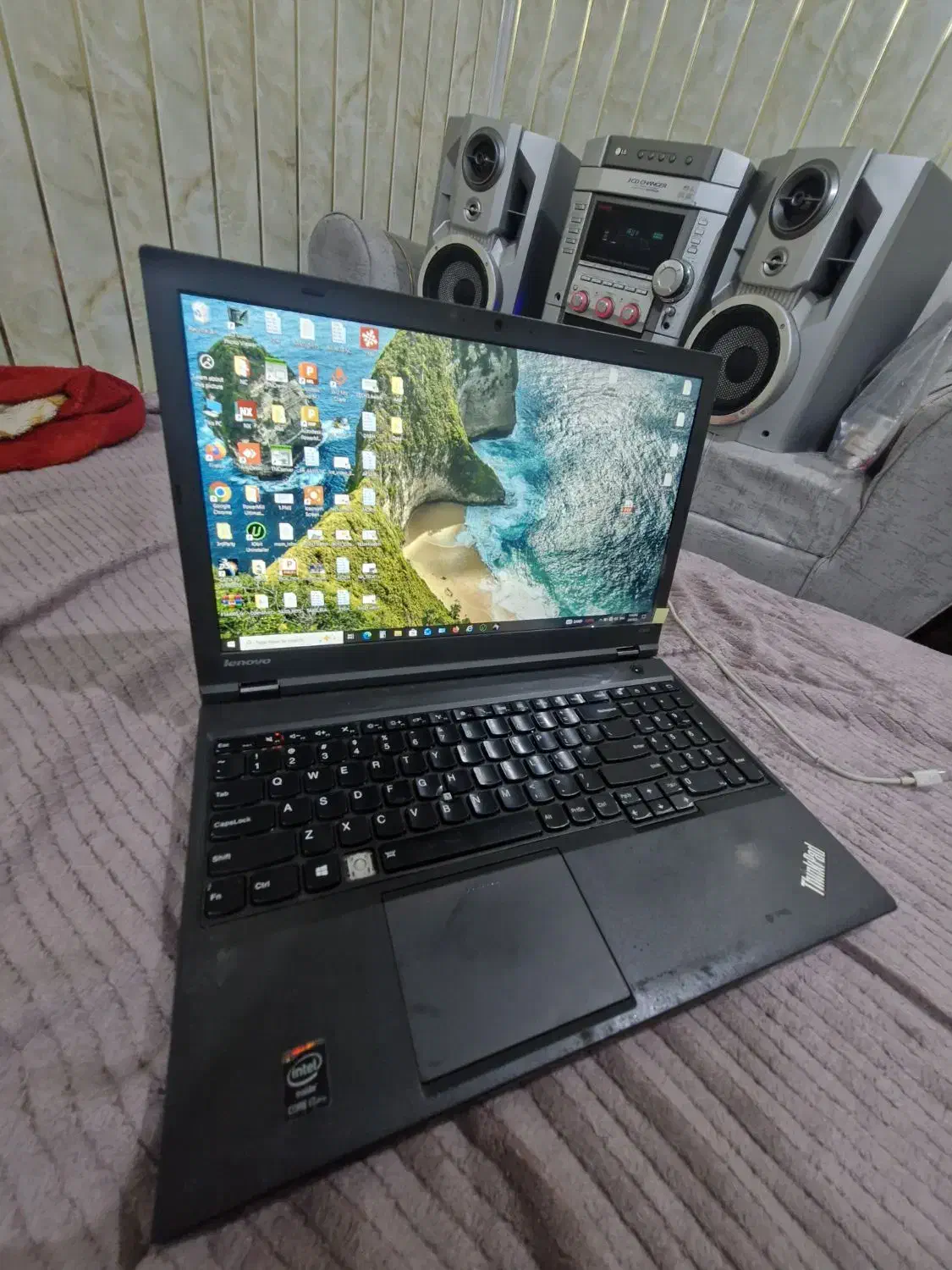 Lenovo w540 لنوو قوی|رایانه همراه|تهران, شمشیری|دیوار