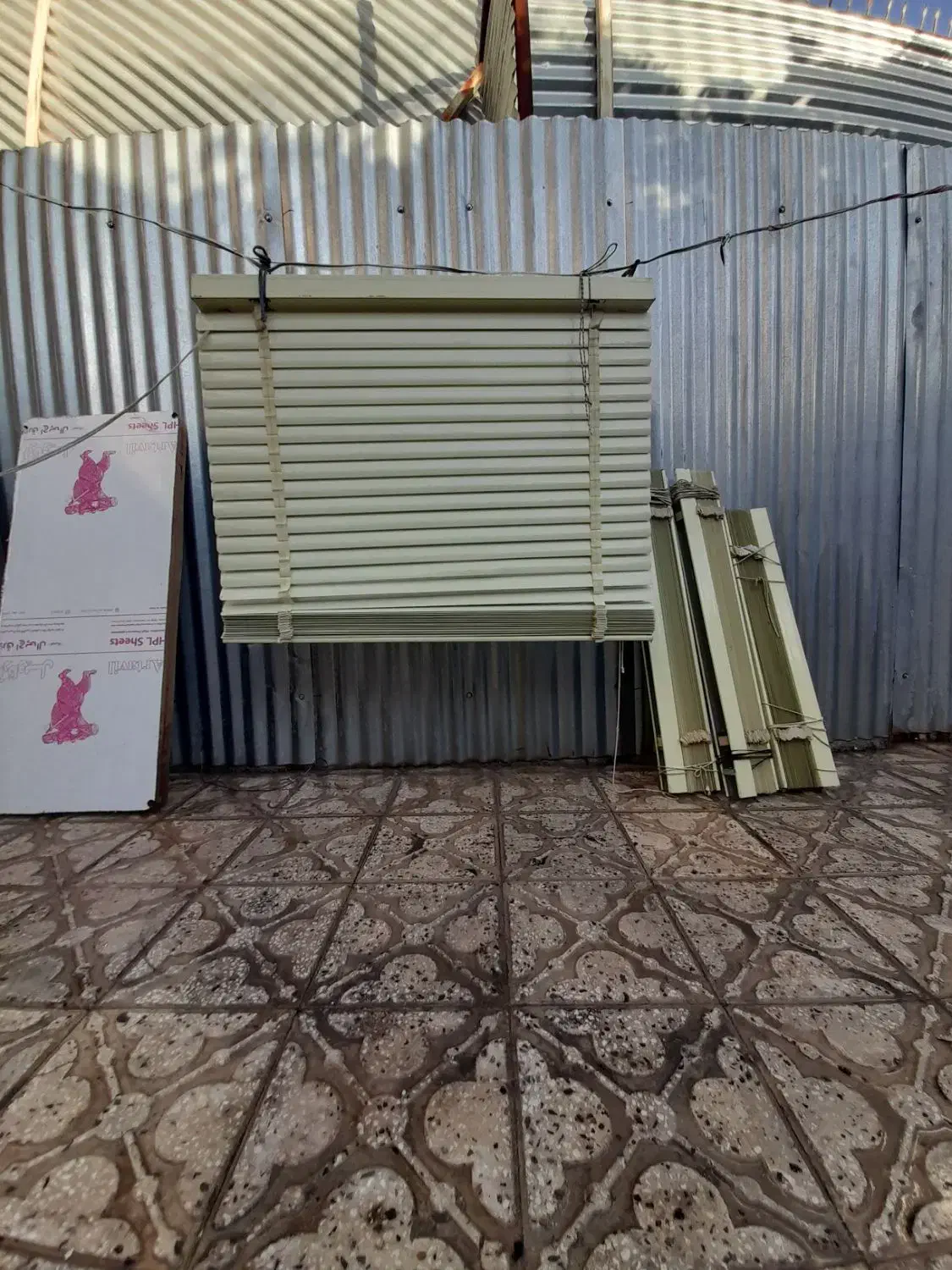 فروش پرده کرکره ای فلزی جنس آلومینیوم|پرده، رانر، رومیزی|استهبان, |دیوار