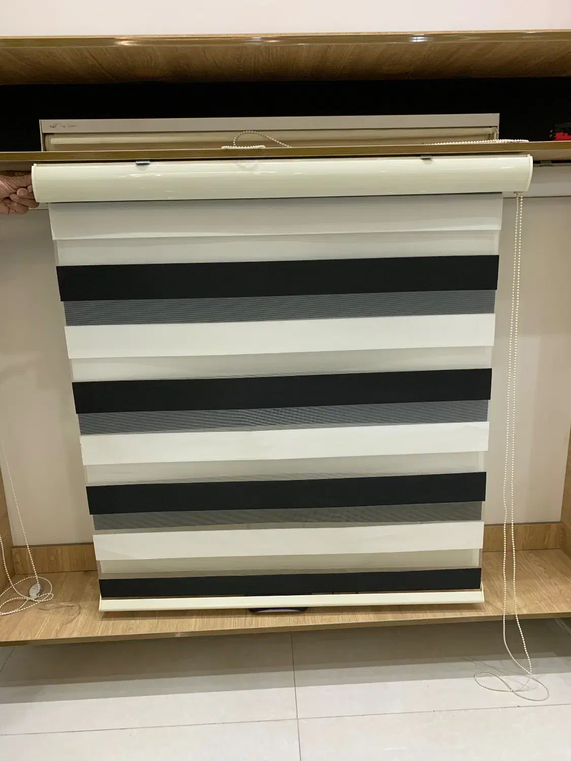 پرده زبرا راه راه|پرده، رانر، رومیزی|گنبد کاووس, |دیوار