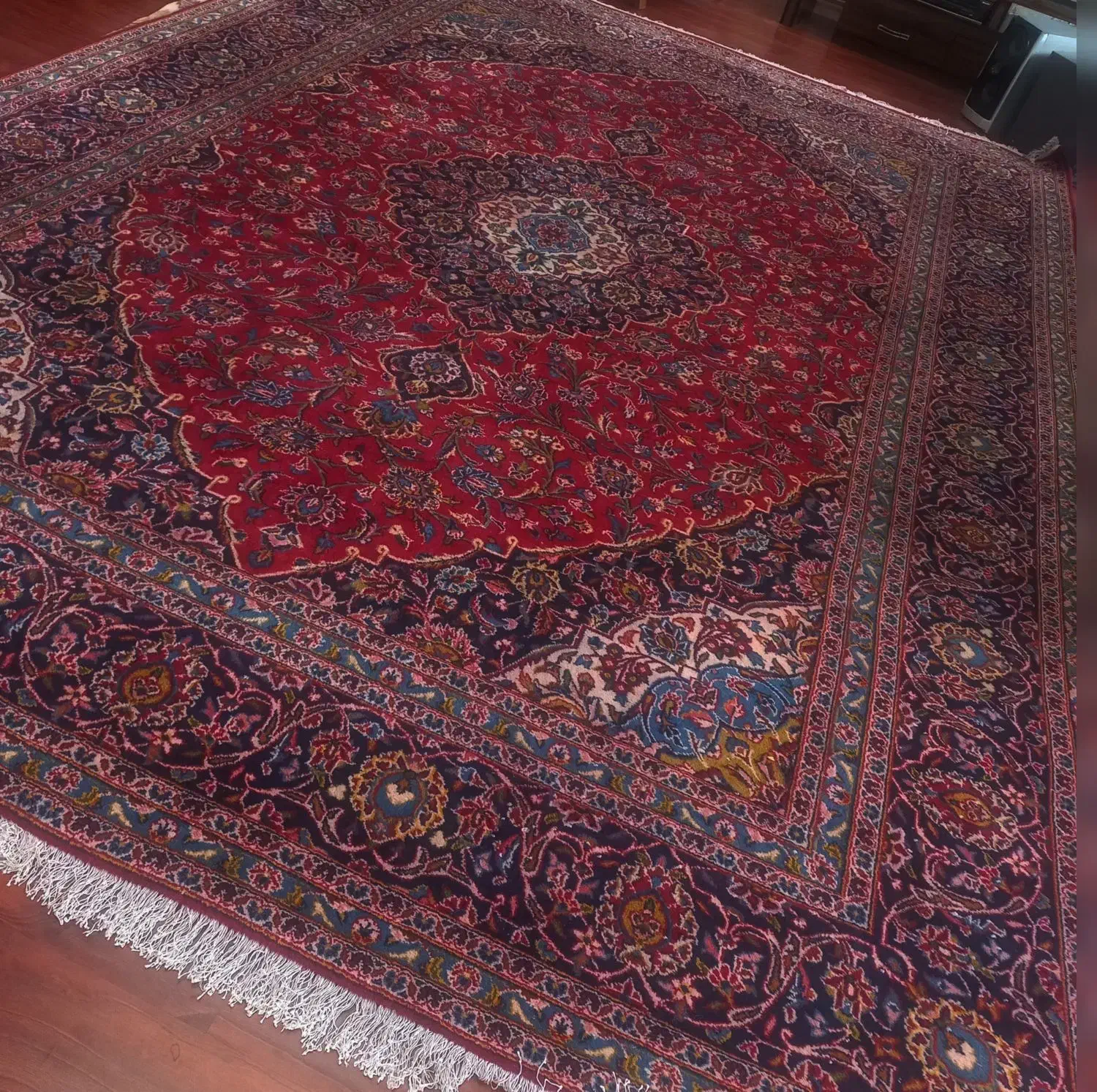 فرش دستبافت ۱۲ متری ،سالم|فرش|اردبیل, |دیوار