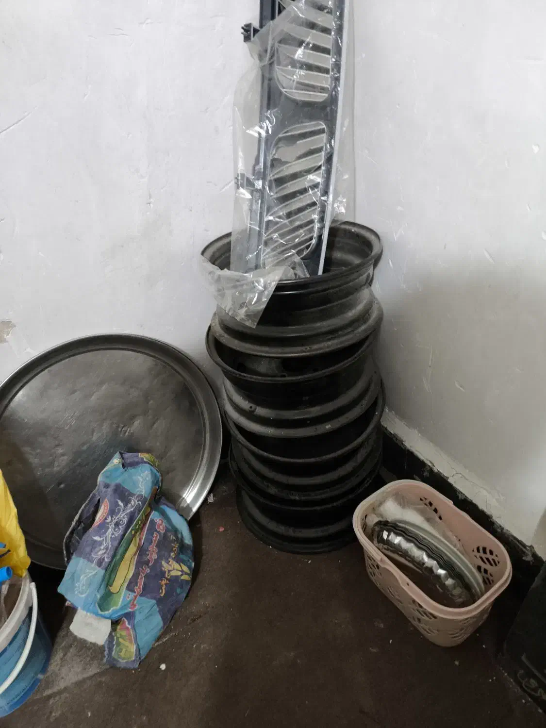 چهار عدد رینگ دور ۱۴پژو وفن پراید|قطعات یدکی و لوازم جانبی|زابل, |دیوار