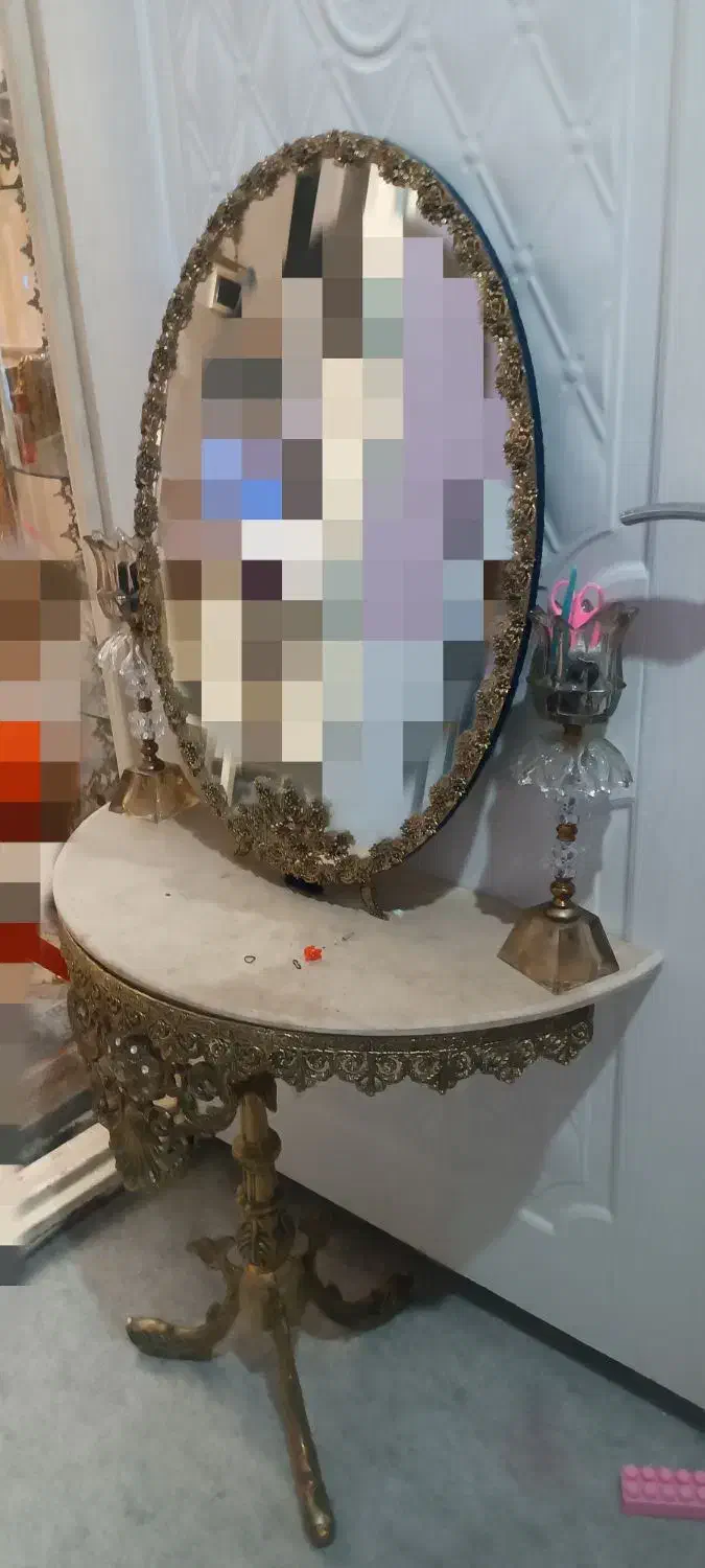 آیینه شمعدان|آینه|بهارستان, |دیوار