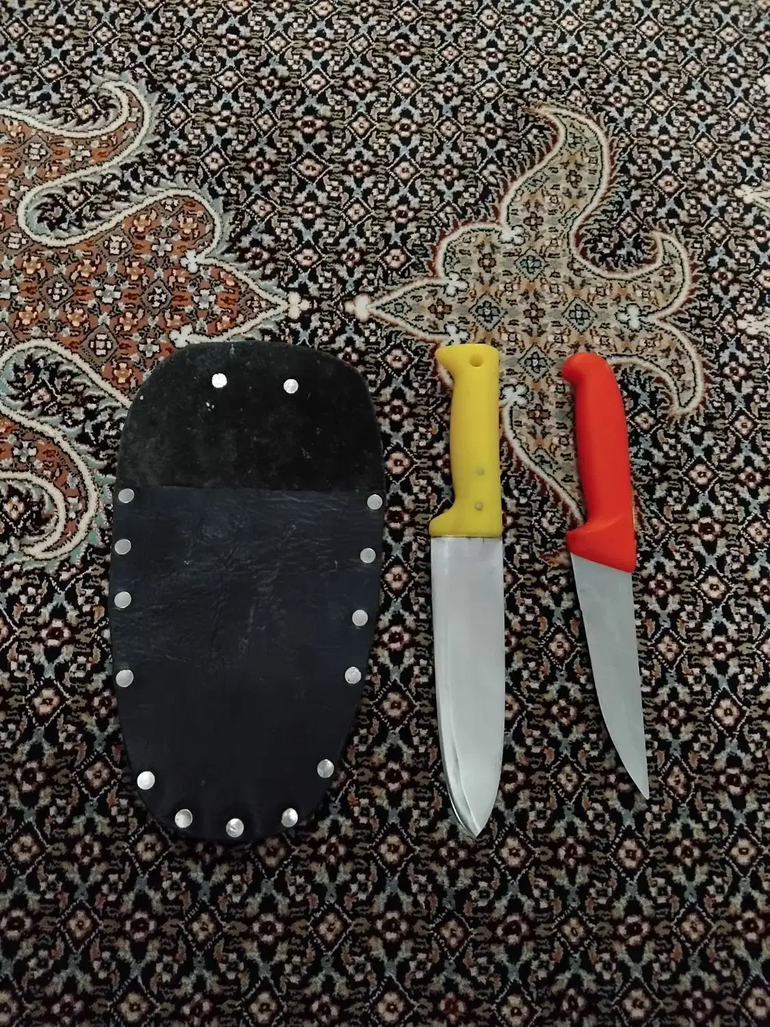 چاقو قصابی به همراه کیف|کوهنوردی و کمپینگ|اردبیل, |دیوار