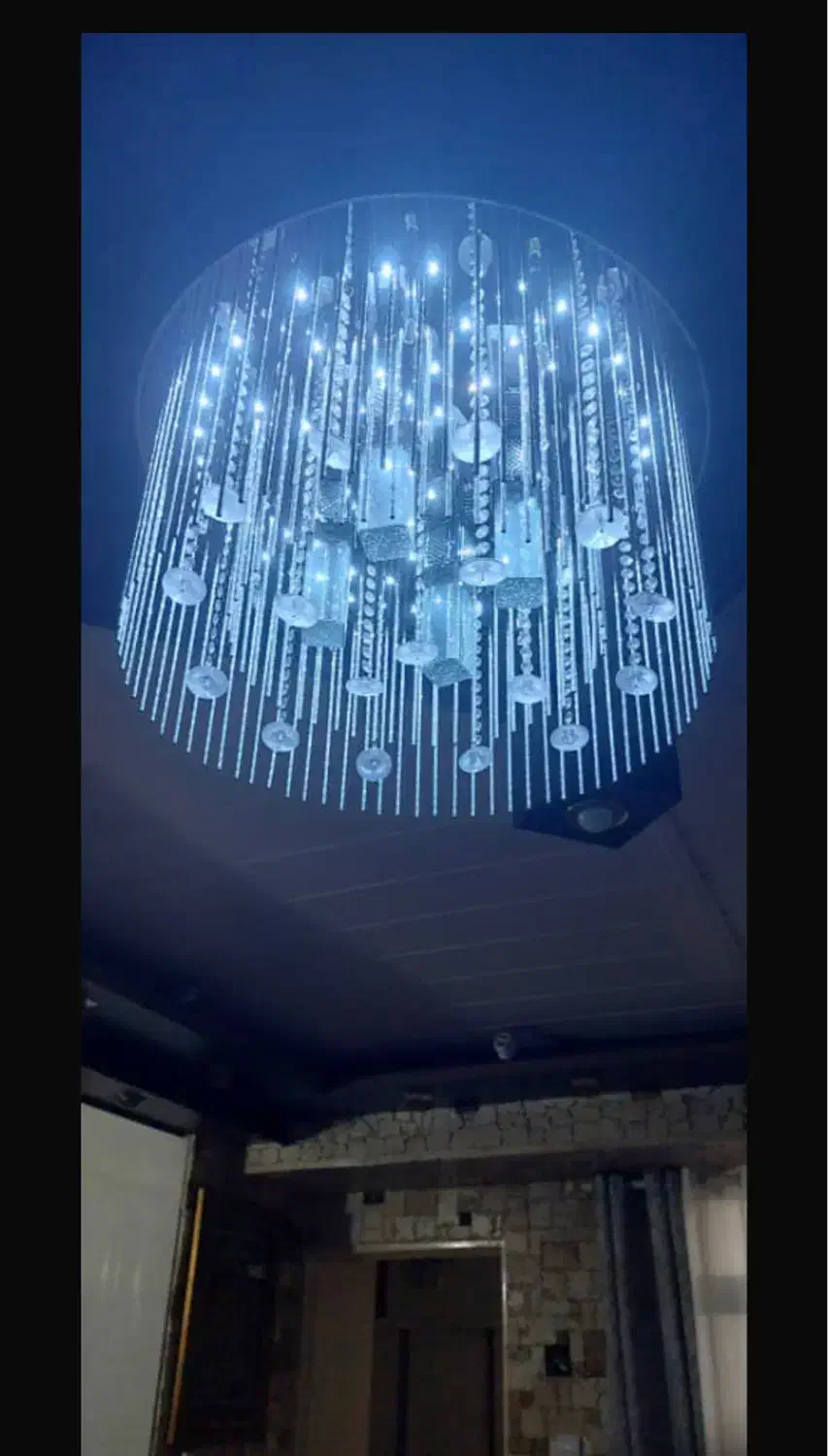 لوستر سقفی اشکی در حد نو|لوستر و چراغ آویز|تهران, ونک|دیوار