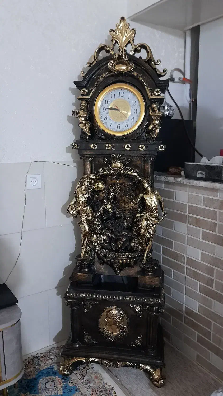 ساعت آبشاری سالم|ساعت دیواری و تزئینی|کرج, کمال‌شهر|دیوار