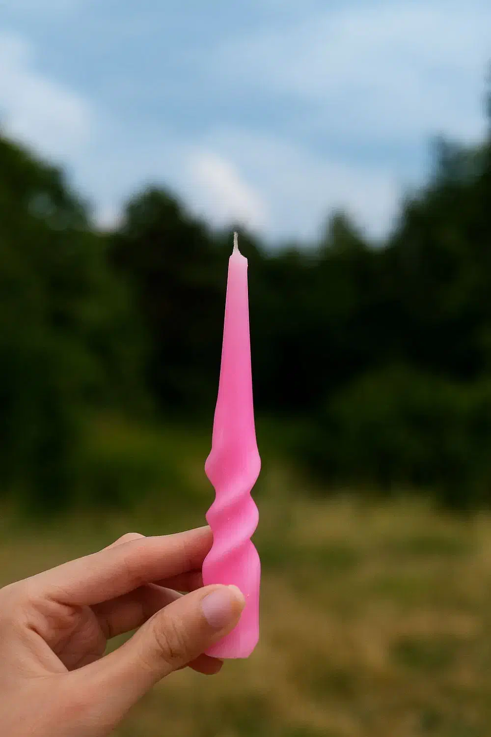 شمع مدل سه پیچ قلمی رنگ بندی دلخواه|صنایع دستی و سایر لوازم تزئینی|گرگان, |دیوار