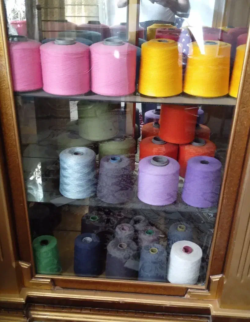 دستگاه کار باقی سنتی یا پارچه بافی دستی|لوازم خیاطی و بافتنی|کوهپایه, |دیوار