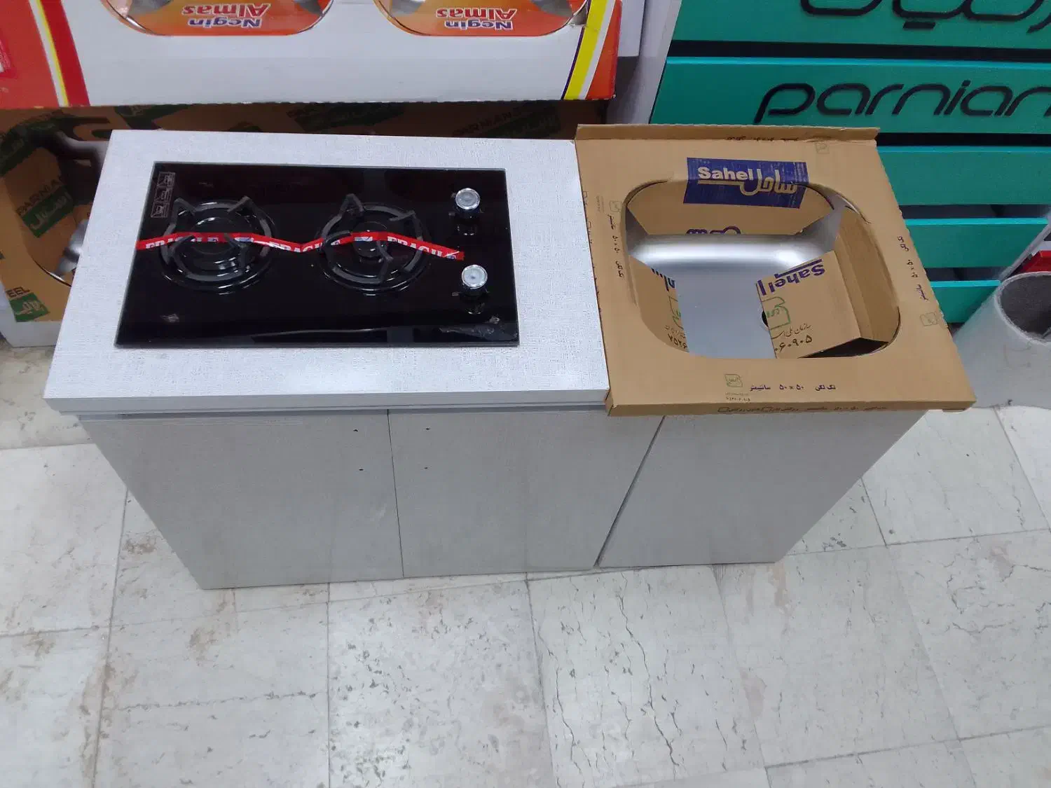 ست گاز و سینک و کابینت|مصالح و تجهیزات ساختمان|تهران, عبدلآباد|دیوار