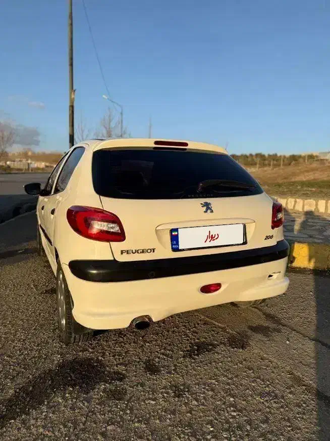 ۲۰۶ تیپ ۵|خودرو سواری و وانت|کامیاران, |دیوار