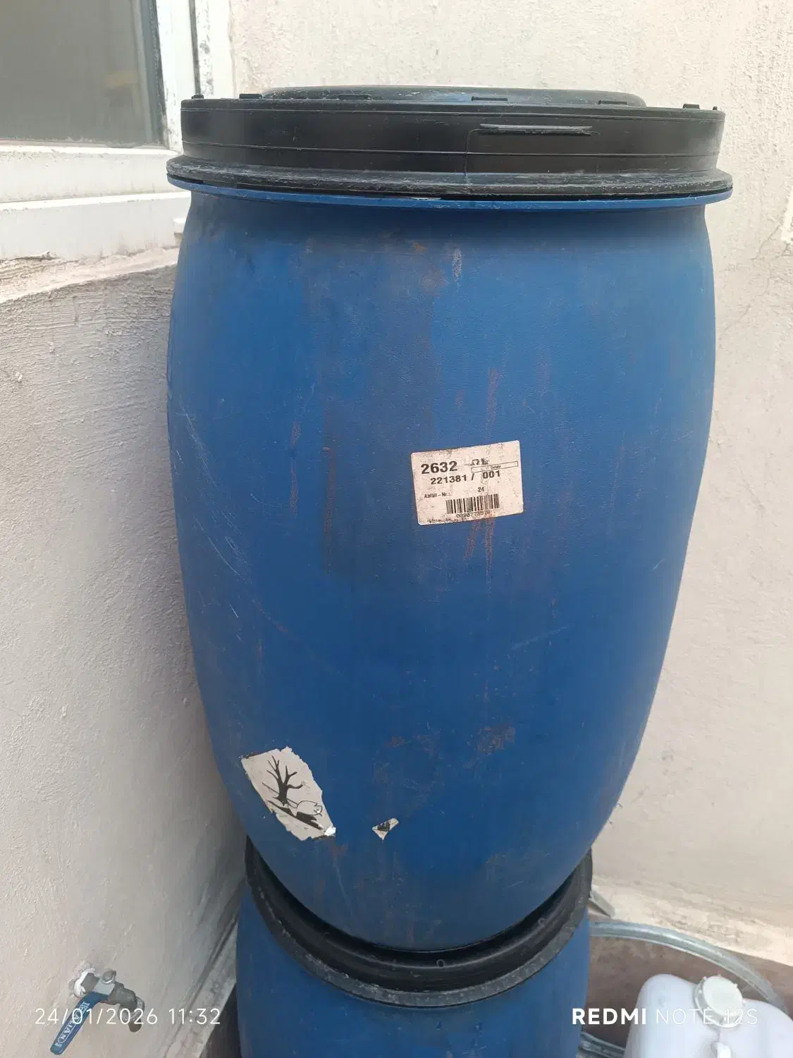 بشکه خارجی 110 لیتری  800/000|فعالیت داوطلبانه تحقیقاتی|قزوین, |دیوار