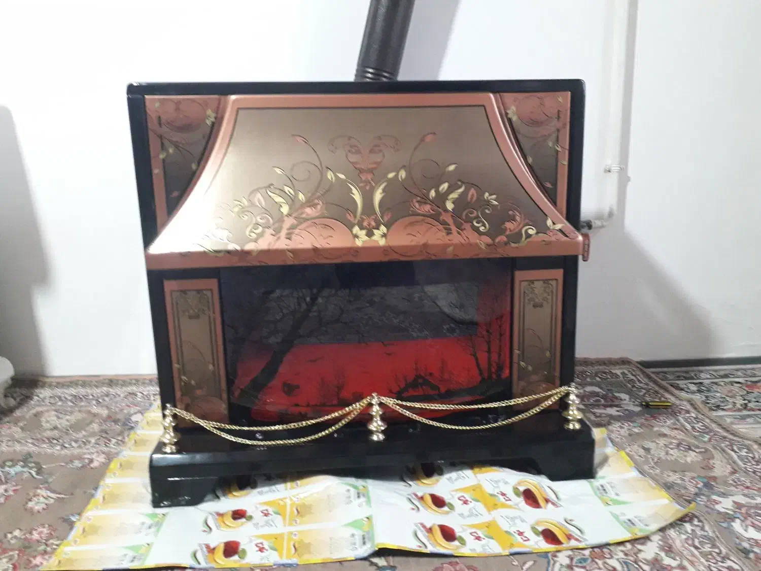 بخاری گازی|بخاری، هیتر، شومینه|بیستون, |دیوار