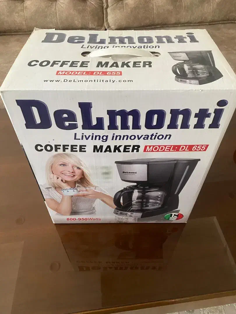 قهوه ساز برند دلمونتی در حد نو|سماور، چایساز، قهوهساز|اسلامشهر, مطهری|دیوار