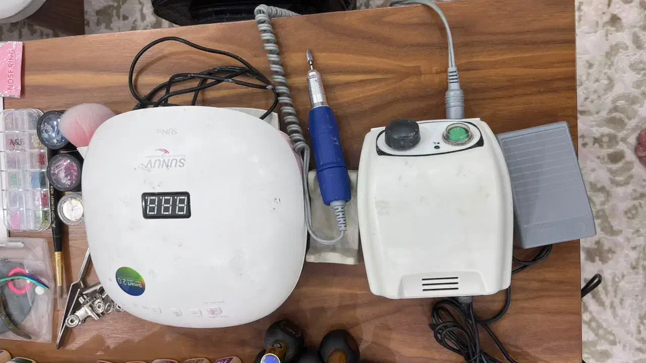 وسایل کاشت ناخن درحد نو|آرایشی، بهداشتی، درمانی|بوشهر, |دیوار