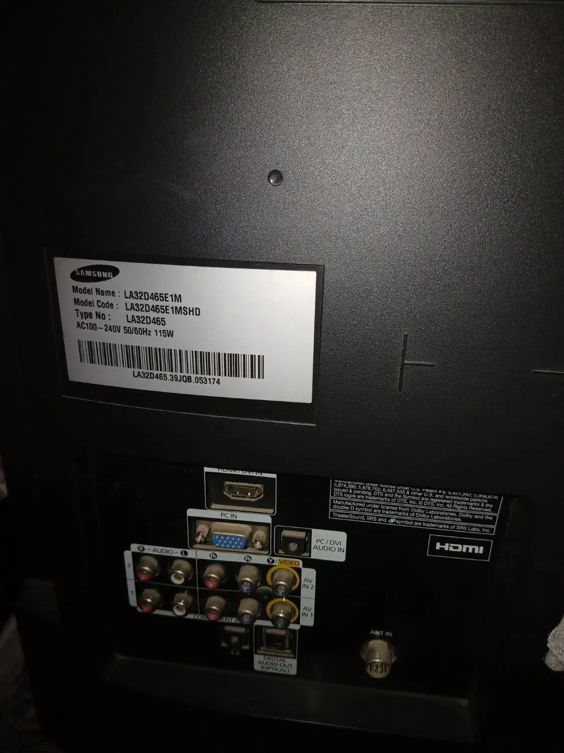 تلویزیون سامسونگ 32 اینچ|تلویزیون و پروژکتور|ری, علایین|دیوار