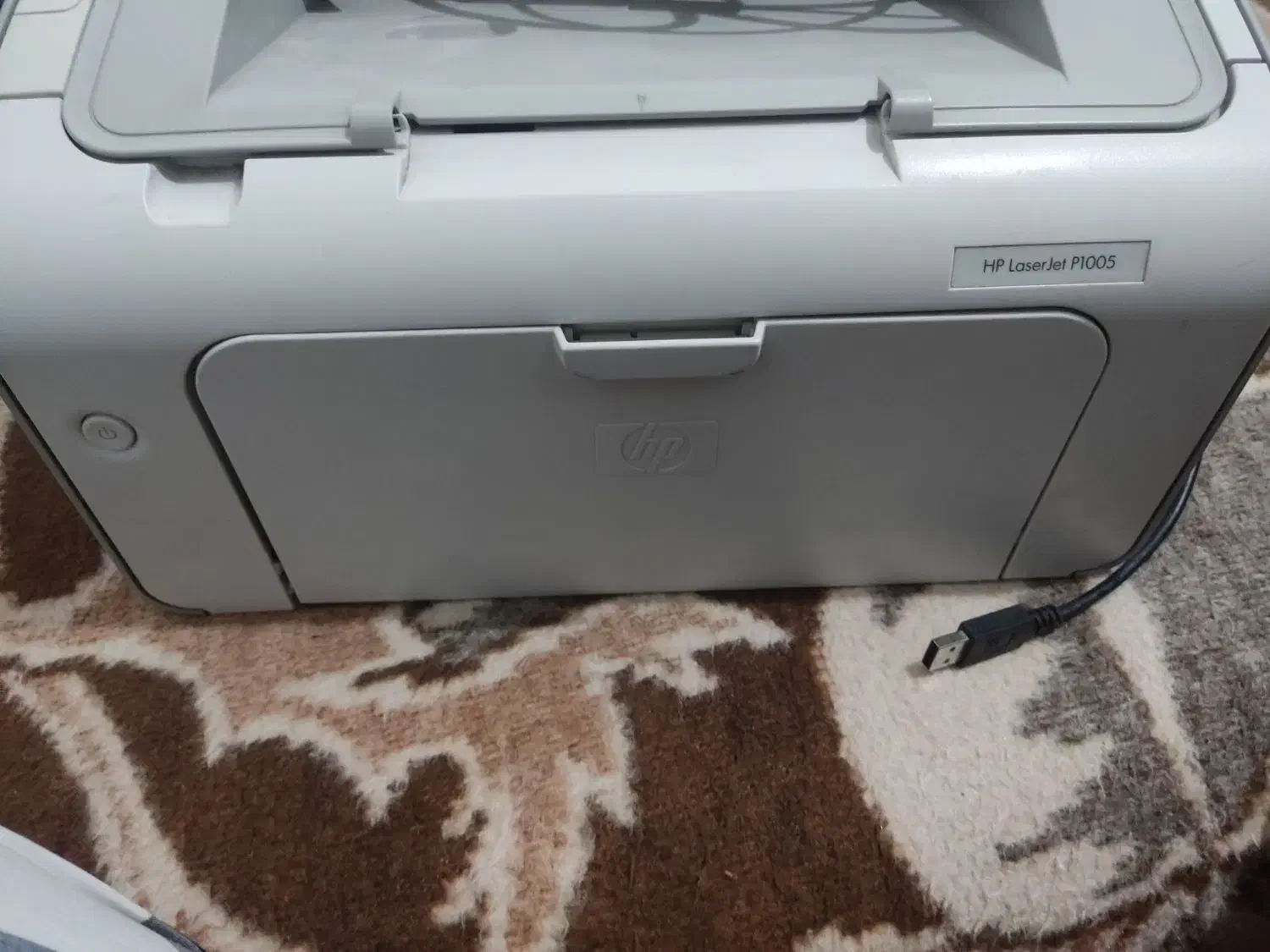 یک دستگاه پرینتر نو hp1005 تمیز و سالم|پرینتر، اسکنر، کپی، فکس|فلاورجان, |دیوار